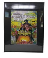 Life Savers Inc. 1970&#39;s Halloween In-Store Poster Matted &amp; Framed - $3,657.01 MXN