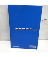2019 Honda Accord Sedan Owners Manual - $169.15 CAD