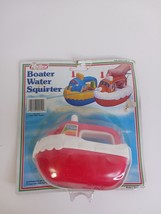 Redbox Vtg Boater Water Squirter Plastic Toy Tug Boat Water Bathtub Read... - $179.48 MXN