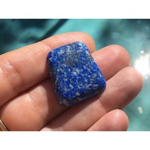 Blue Sodalite Freeform Rectangle 26x23x5 mm Hand Cut Cabochon Gemstone - £9.45 GBP