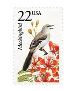 1987 22c Mockingbird, North American Wildlife Scott 2330 Mint F/VF NH - $2.75