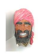 Vintage Punjabi Chalkware Man - 1983 Vintage - Wire Loop Back/ Bossons Type - $10.52 CAD