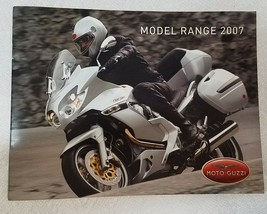 2007 MOTO GUZZI MOTORCYCLE MODEL RANGE BROCHURE CALIFOR NEVADA GRISO BRE... - £22.42 GBP