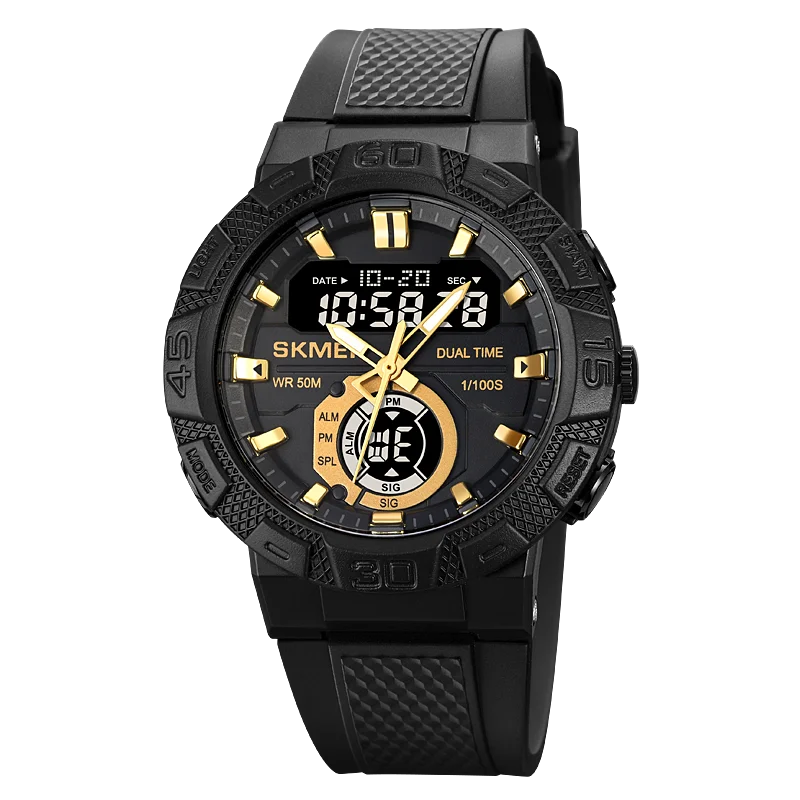 Mens Casual Stopwatch Clendar Clock 50M Waterproof  reloj hombre Multifunctiona - £91.54 GBP