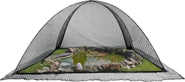 ORIENGEAR Pond Garden Cover, 9 x 11 ft, Garden Pond Net, Height Adjustable - £52.56 GBP