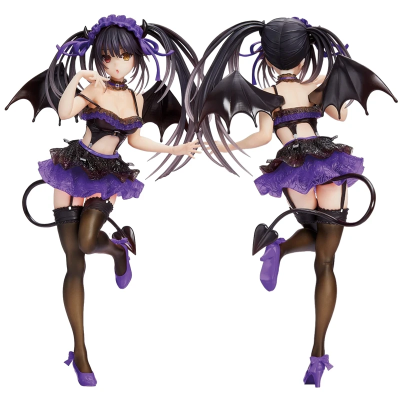 21cm Coreful DATE A LIVE IV Anime Figure Sexy Purple Devil Kurumi Tokisaki - £13.23 GBP+