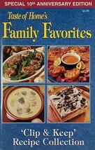 Taste of Home&#39;s Family Favorites &#39;Clip &amp; Keep&#39; Recipe Collection: 10th Anniv.  - £2.63 GBP