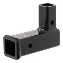 Curt Vertical Receiver Adapter 2&quot; Shank 5000 lbs. Gloss Black Powder Coat x45013 - £45.52 GBP