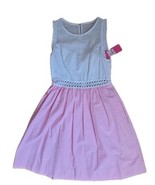 LILLY PULITZER Alma Havana Pink Cotton Dress Pink White Stripe Size 00 NWT - $109.62 CAD