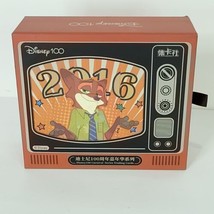 Disney TV Keepsake Gift Box Zootopia 100 Years of Magic Trinkets jewelry... - £14.20 GBP