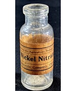 WM Welch Scientific Nickel Nitrate Chemistry Agricultural Empty Glass Bo... - $224.64 MXN