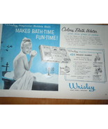 Wrisley Magicolor Bubble Bath Print Magazine Ad 1960 - £4.72 GBP