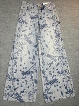 BDG Urban Outfitters Jeans BLue Floral Low Rise A Wide Leg Size 25 - $570.63 MXN
