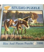 Bits and Pieces Studio Jigsaw Puzzle Cynthie Fisher &quot;Pasture Buddies&quot;, 1... - $23.36