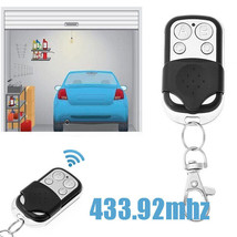 433Mhz Universal Cloning Remote Control Electric Gate Garage Door Opener Key Fob - £10.21 GBP