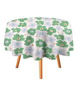 Green Floral Tablecloth Round Kitchen Dining for Table Cover Decor Home - $290.98 MXN+