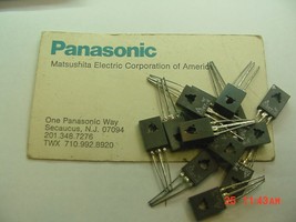 1-13 NOS Panasonic 2SC1567 TRANSISTOR NPN Si AF Amp 100V 500mA - $5.69