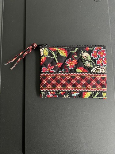 Vintage Vera Bradley Anastasia Jilly Shoulder Crossbody Petite Coin Change Purse Item image 3