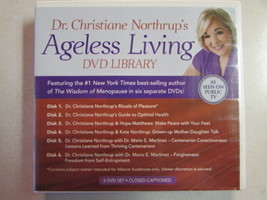 DR. CHRISTIANE NORTHRUP&#39;S AGELESS LIVING DVD LIBRARY 6 DISC SET 2015 PBS... - £9.86 GBP