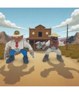 Fisher Price Cowboy Sheriff Toys Figure Great Adventures 1996 Wild Weste... - $356.21 MXN