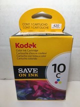 Kodak Color Ink Cartridge 10C New In Box. 420 page print life. - £11.83 GBP