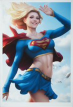 Supergirl ~ Sideshow Exclusive DC Art Print Hand Signed by Stanley Artgerm Lau - £395.67 GBP