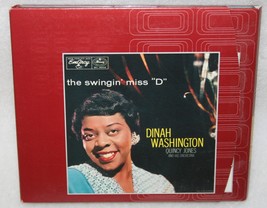 Dinah Washington The Swingin&#39; Miss D Cd Quincy Jones Verve Master Edition - £7.11 GBP