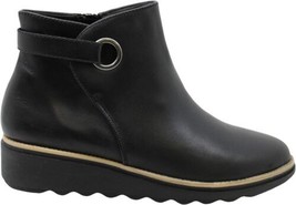 Clarks Womens Sharon Spring Booties Size 6.5 Color Black - £65.73 GBP