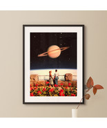 Space Love - Romantic Retro-Futurism Collage Art by Taudalpoi - $353.75 MXN - $1,470.89 MXN