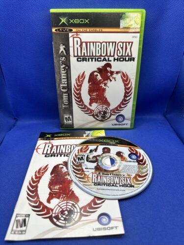 Primary image for Tom Clancy's Rainbow Six Critical Hour (Microsoft Original Xbox) Complete Tested