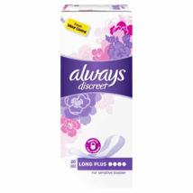 Always Discreet Incontinence Liners 20-pack in the Long Plus - £56.46 GBP