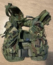 US Military Surplus Vest Tactical Load Bearing w/ Pouches - £96.90 GBP