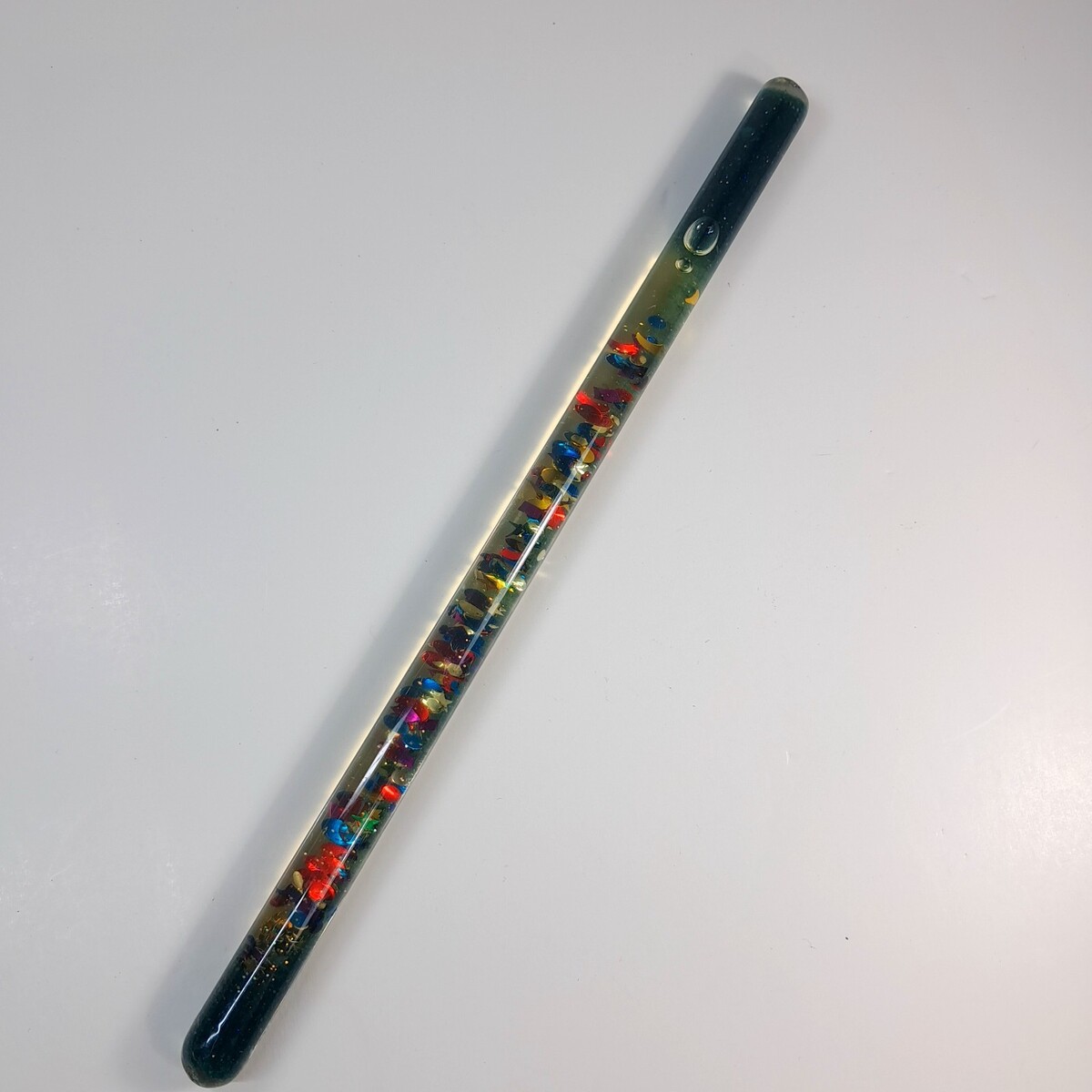 Vintage Space Tube Celestial Floating Glitter Stars Wand Kaleidoscope co... - $95.00