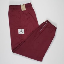 Nike Air Jordan Essential Statement Size XXL Woven Track Pants Maroon DQ... - £76.21 GBP