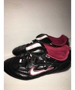 Nike JR Tiempo 750 Black/RedYouth Soccer Cleats 306441 014  Size 5Y Boys... - €34,04 EUR