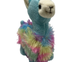 Unbranded Rainbow Llama Stuffed Animal  6.5 inches high Plush  - $6.07