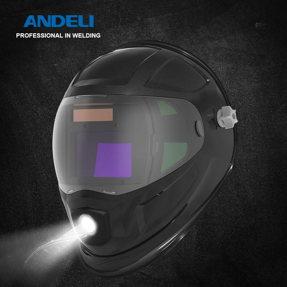 ANDELI Auto Darkening Welding Helmet ADL-MA900VL-E Adjustable MIG TIG MM... - $482.02 CAD