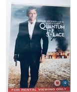 Quantum of Solace DVD Daniel Craig as James Bond 007 2008 Movie Classic ... - £2.95 GBP