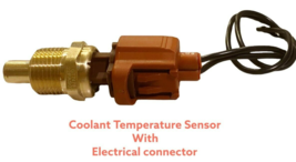 Engine Coolant Temperature Sensor W/Connector Fits: Ford Lincoln Mazda Mercury - £13.38 GBP