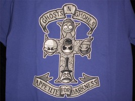 TeeFury Nightmare YOUTH XL &quot;Appetite For Darkness&quot; Before Christmas GNR Purple - £10.28 GBP