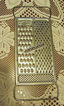 Foley All 'n One Shredder/Grater/Slicer-Stainless Steel-Retro Kitchen-USA - $8.00