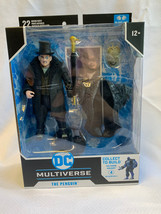 DC Universe Action Figures Multiverse The Penguin &amp; Batman W/ Comic Book NIB - £23.70 GBP