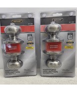Defiant Hartford Satin Nickel BOTH Keyed FOR 97025 Entry Door Knobs 881 996 - $29.69