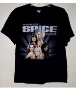 The Spice Girls Concert Tour T Shirt Vintage 2007 Return Of Size Medium - $2,033.50 MXN