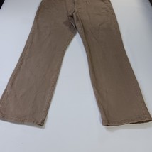 Lee 3051877 Relaxed Fit Womens Brown Cotton Blend Straight Leg Jeans 16M (34×30) image 13