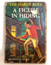 1961 Hardy Boys Figure in Hiding Hardback Book Franklin Dixon Brown Multi Scene - £10.95 GBP