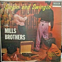 The Mills Brothers-Singin&#39; and Swingin&#39;-LP-1956-VG+/VG+ - £3.94 GBP