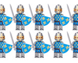 Medieval Castle Kingdom Knights French Knights 10pcs Minifigure Lot - $17.89