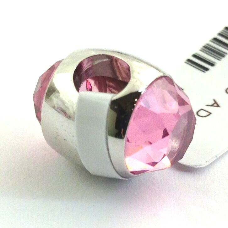 Lauren G Adams Scorpio October Birthstone, Rhodium /Rose Cz Charm, Fits All - $18.04