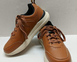 FitVille Men&#39;s BriskWalk Deluxe Lace-up Casual Sneaker Brown Size 8EW - $26.72